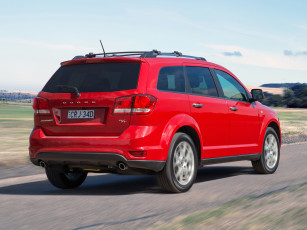 Картинка автомобили dodge journey rt au-spec красный