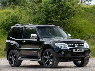 обоя автомобили, mitsubishi, темный, 2014г, shogun, swb, barbarian