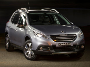 Картинка автомобили peugeot au-spec 2008 серый
