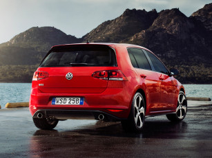 Картинка автомобили volkswagen 5-door 2013г typ 5g gti golf au-spec