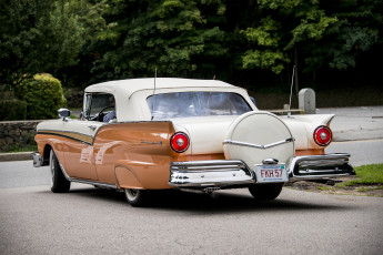 Картинка ford+fairlane+500 автомобили ford автошоу автопробег выставка