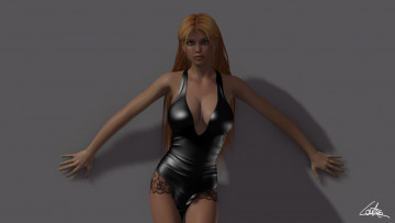 Картинка 3д+графика люди+ people взгляд девушка