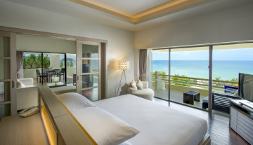 Картинка интерьер спальня жилое пространство вилла дизайн стиль