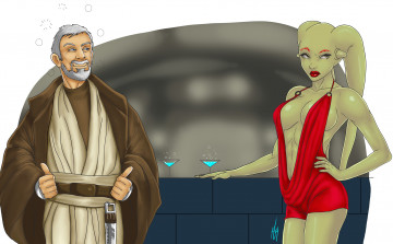 Картинка рисованные -+другое мужчина существо