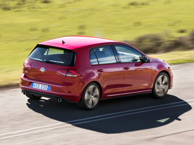 Обои картинки фото автомобили, volkswagen, 2013г, typ, 5g, au-spec, 5-door, golf, gti