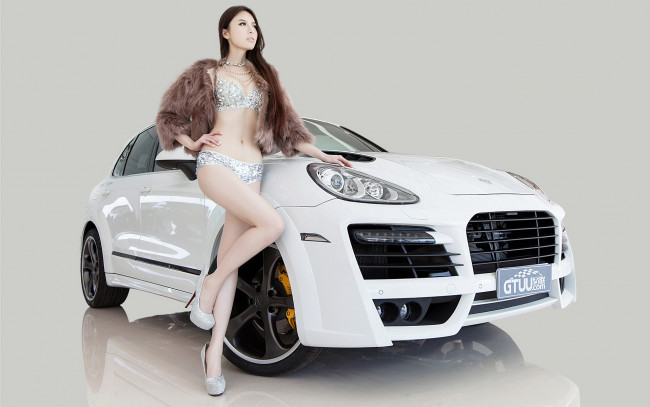 Обои картинки фото автомобили, авто с девушками, девушка, автомобиль, азиатка
