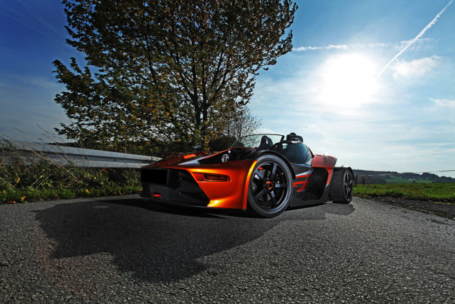 Обои картинки фото 2013 ktm x-bow gt , wimmer rs, автомобили, ktm, тюнинг, дорога, спорт