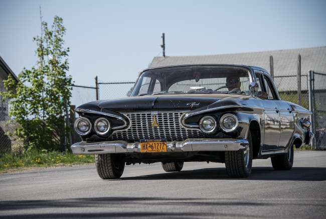 Обои картинки фото plymouth fury, автомобили, plymouth, автопробег, выставка, автошоу