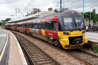 Картинка техника поезда рельсы состав железная дорога локомотив