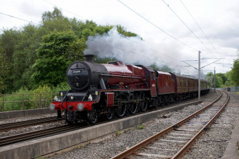 Картинка техника паровозы паровоз рельсы дорога железная