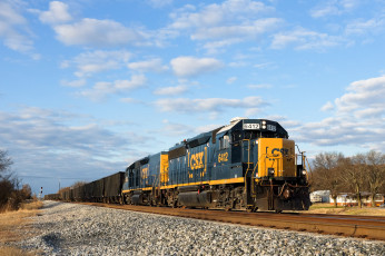 Картинка техника поезда состав локомотив рельсы дорога железная