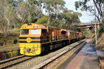 Картинка техника поезда состав локомотив рельсы дорога железная