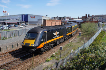 Картинка техника поезда состав локомотив рельсы железная дорога