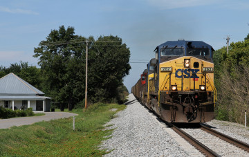 Картинка техника поезда состав рельсы локомотив дорога железная