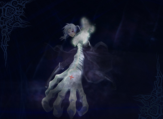 Обои картинки фото аниме,  gray-man, воин, парень, экзорцист, walker, allen