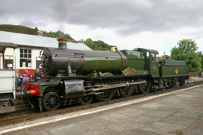 Обои картинки фото техника, паровозы, паровоз, рельсы, дорога, железная