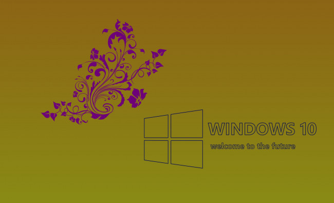 Обои картинки фото компьютеры, windows  10, логотип, фон