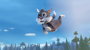 обоя мультфильмы, two tails, two, tails