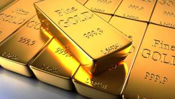 Картинка разное золото +купюры +монеты слитки