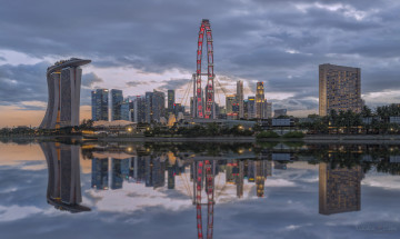 Картинка города сингапур+ сингапур простор