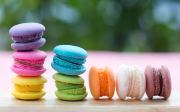Картинка еда макаруны dessert french pink macaron десерт сладкое bright пирожные sweet colorful macaroon