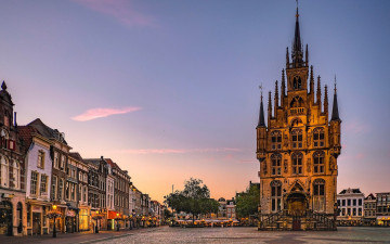 Картинка gouda +netherlands города -+улицы +площади +набережные netherlands