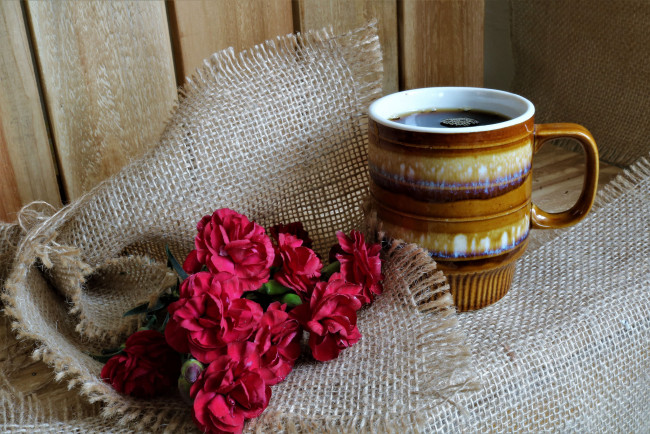 Обои картинки фото еда, кофе,  кофейные зёрна, снедь