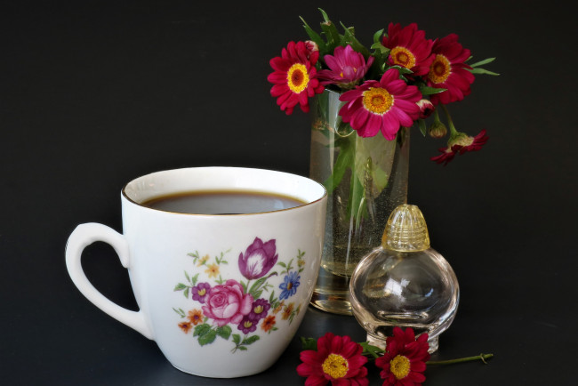 Обои картинки фото еда, кофе,  кофейные зёрна, снедь