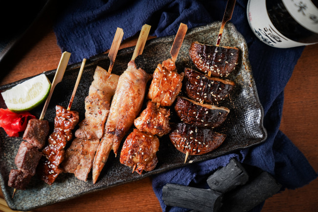 Обои картинки фото еда, шашлык,  барбекю, снедь