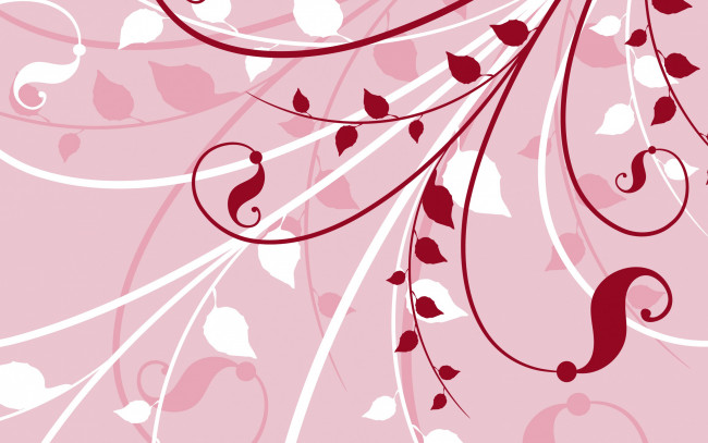 Обои картинки фото векторная графика, природа , nature, листья, ветка