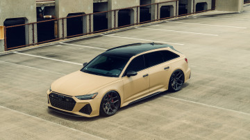 обоя автомобили, audi, quattro, avant, rs6, cream