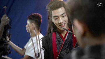 Картинка разное знаменитости сяо джань костюм стрелы люди съемки