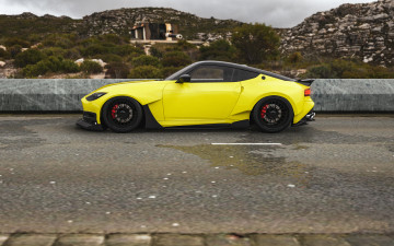 обоя автомобили, виртуальный тюнинг, nissan, datsun, fair, lady, 400z