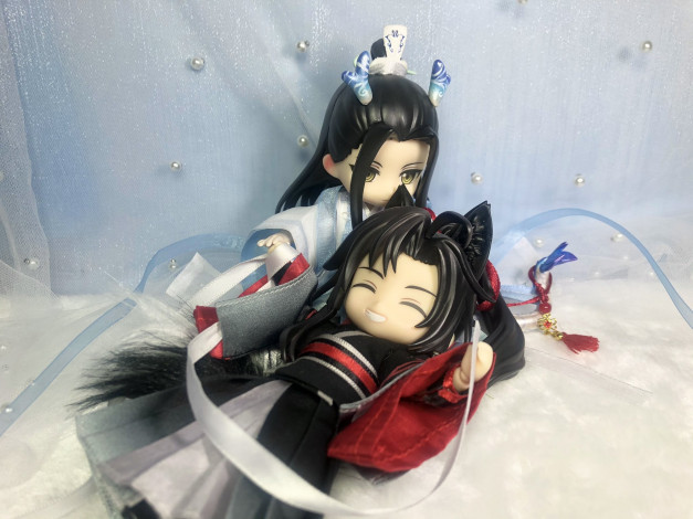 Обои картинки фото разное, игрушки, вэй, усянь, лань, ванцзы, куклы