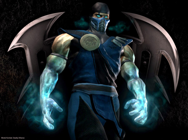 Обои картинки фото видео игры, mortal kombat deadly alliance, саб-зиро