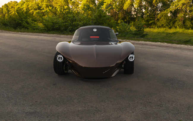 Обои картинки фото автомобили, виртуальный тюнинг, velorex, чудный, и, прикольный, трёхколёсный, автомобиль