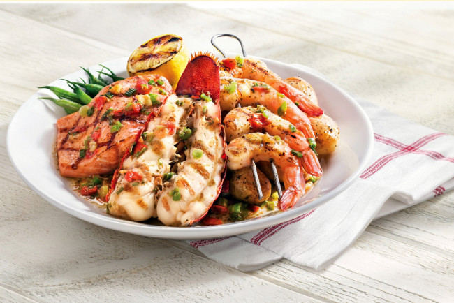 Обои картинки фото еда, рыбные блюда,  с морепродуктами, морепродукты