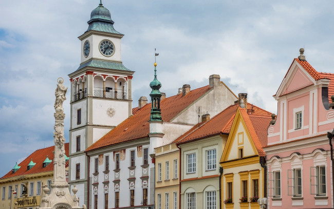 Обои картинки фото trebon, czech republic, города, - здания,  дома, czech, republic
