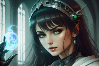 Картинка фэнтези маги +волшебники нейросети графика нейроарт ai art нейронные сети рисунки нейро искусство