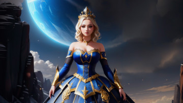 Картинка фэнтези девушки нейросети графика нейроарт ai art нейронные сети рисунки нейро искусство девушка