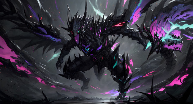 Обои картинки фото фэнтези, существа, нейросети, графика, нейроарт, ai, art, нейронные, сети, рисунки, нейро, искусство