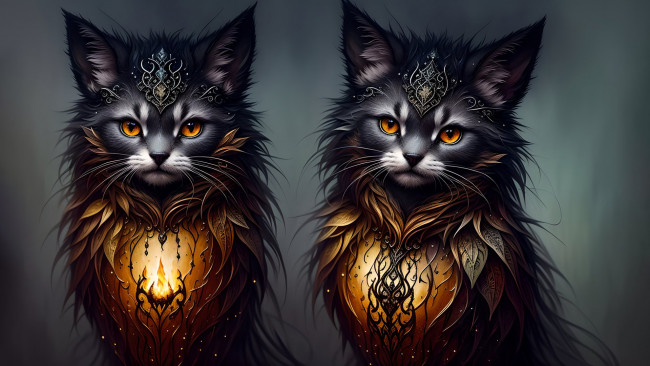 Обои картинки фото фэнтези, существа, нейросети, графика, нейроарт, ai, art, нейронные, сети, рисунки, нейро, искусство