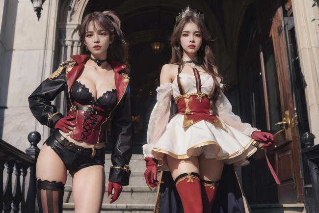 Обои картинки фото 3д графика, люди , people, нейросети, графика, нейроарт, ai, art, нейронные, сети, рисунки, нейро, искусство