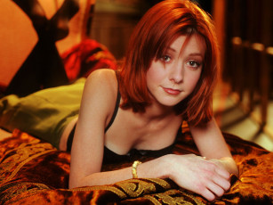 Картинка Alyson+Hannigan элисон ханиган девушки