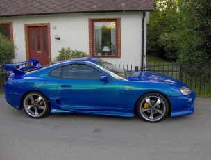 Картинка toyota supra автомобили