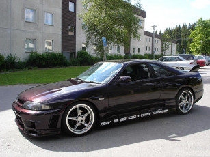 Картинка nissan skyline r33 gts 25t автомобили datsun