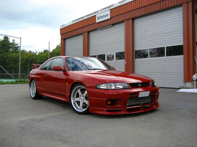 Обои картинки фото nissan, skyline, r33, gtr, автомобили, datsun