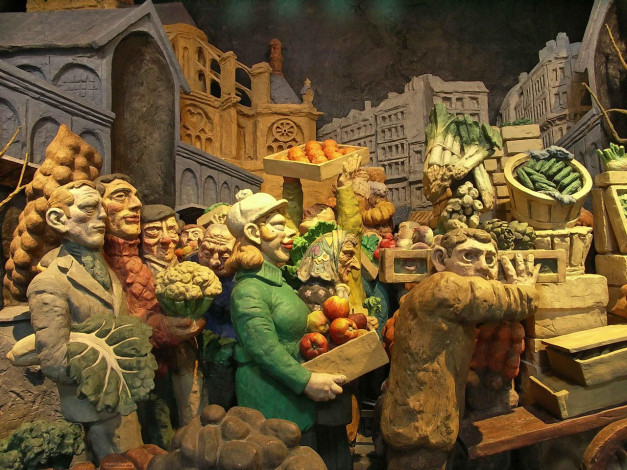 Обои картинки фото разное, рельефы, статуи, музейные, экспонаты