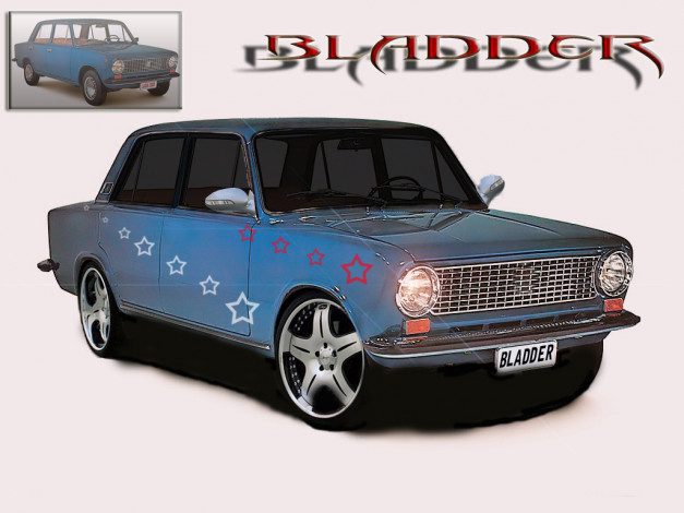 Обои картинки фото bladder3, автомобили, виртуальный, тюнинг