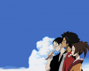Картинка аниме samurai champloo
